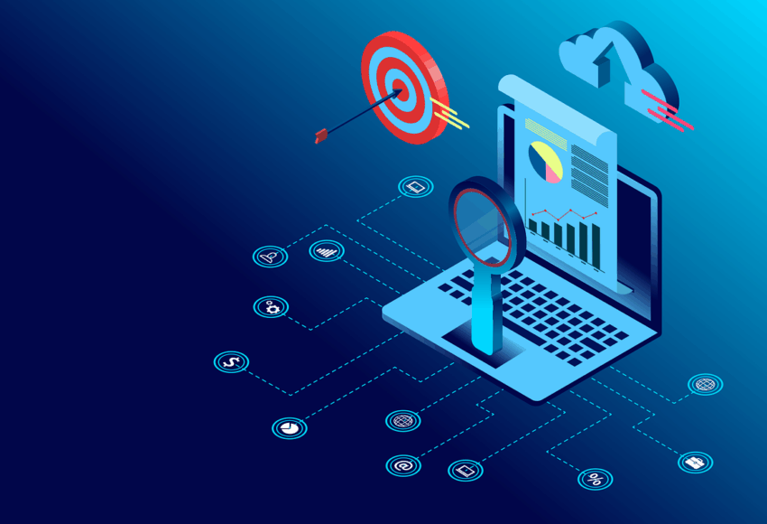 Free computer data digital vector