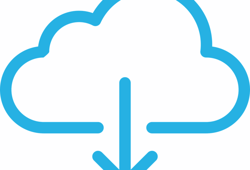 Free download cloud file download vector