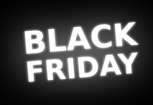 Free black friday minimalist vector